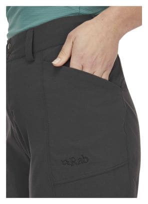 Pantaloncini da trekking Rab Incline Light Donna Grigio