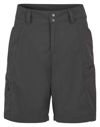 Pantaloncini da trekking Rab Incline Light Donna Grigio