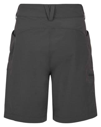 Pantaloncini da trekking Rab Incline Light Donna Grigio