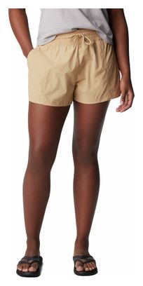 Columbia Women's Shorts Cargo Boundless Trek Active Beige