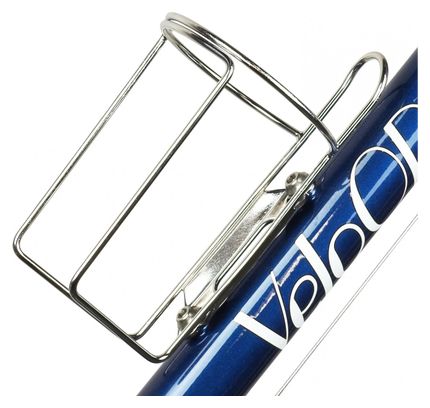 VéloOrange Retro Bottle Cage MK II with Tab Silver