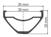 Front Wheel DT Swiss E1900 Spline 27.5''/30mm | 15x100mm