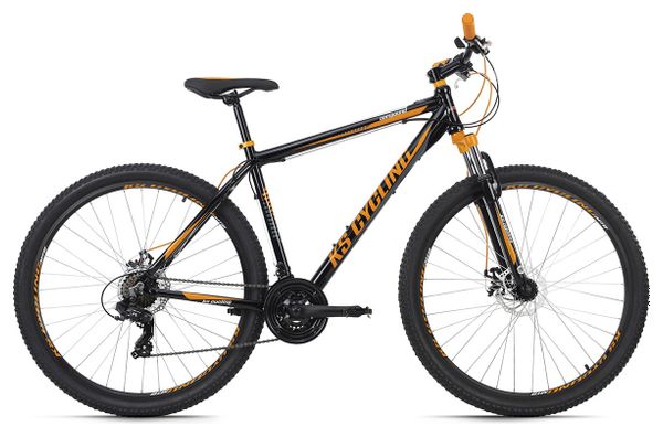 VTT semi-rigide 29'' Compound noir-orange TC 51 cm KS Cycling