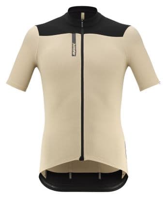 Mavic Allroad Cargo Kurzarm Trikot Beige