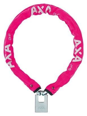 AXA Cadenas À Chaîne Clinch+ 85Cm / Ø6Mm - Rose (Emballage Détail)