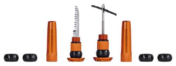 Kit de Réparation Tubeless Muc-Off Stealth Tubeless Puncture Plugs Orange