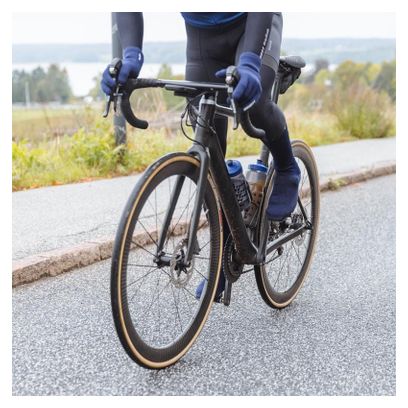 Copriscarpe da strada impermeabile GripGrab Flandrien blu