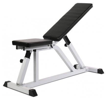 Banc de musculation inclinable avec dossier réglable en 7 positions et siège en 4 positions charge max 200 kg banc d'haltérophilie multifonction fitness gym 01_0000201