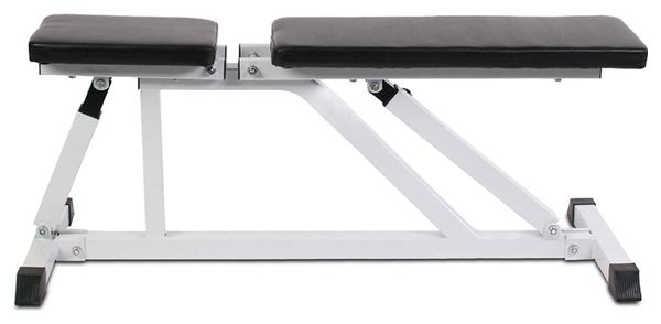 Banc de musculation inclinable avec dossier réglable en 7 positions et siège en 4 positions charge max 200 kg banc d'haltérophilie multifonction fitness gym 01_0000201