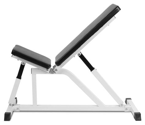 Banc de musculation inclinable avec dossier réglable en 7 positions et siège en 4 positions charge max 200 kg banc d'haltérophilie multifonction fitness gym 01_0000201