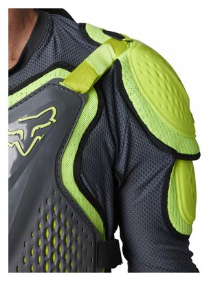 Chaqueta deportiva Fox Titan gris/verde fluorescente