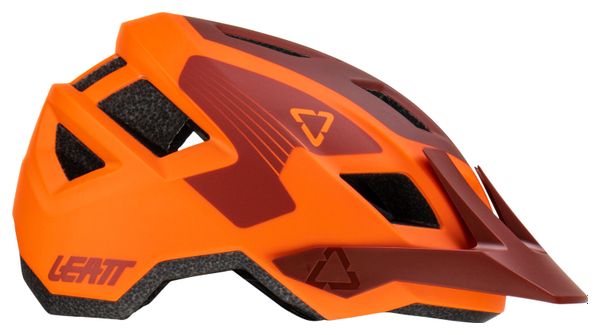 Leatt MTB AllMtn 1.0 V23 Flame Orange Junior Helm (50-54cm)