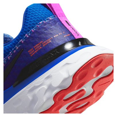 Chaussures de Running Nike React Infinity Run Flyknit 3 Femme Bleu