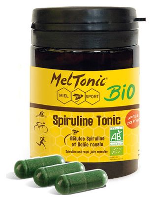 Complément Alimentaire Meltonic Spiruline Tonic BIO 60 gélules + Complément Alimentaire Meltonic Spiruline Tonic BIO 60 gélules
