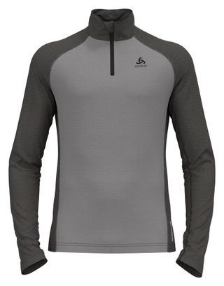 Base Layer Odlo 1/2 Zip Performance Wool 150 Grau