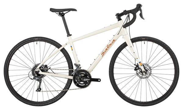 Bicicleta de gravilla Salsa Journeyer Shimano Claris 8V 700mm Beige