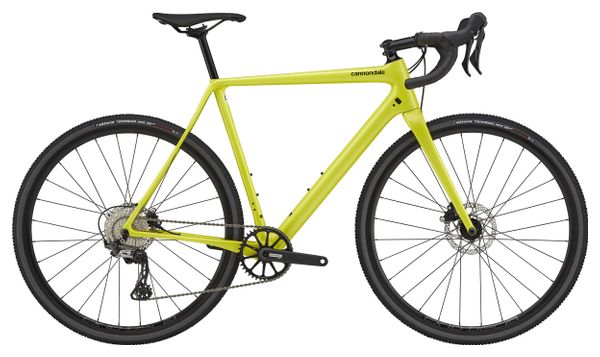 Vélo de Cyclocross Cannondale SuperX 2 Shimano GRX 11V 700 mm Jaune Highlighter