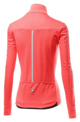 Castelli Women&#39;s Transition Pink Jacket