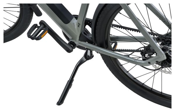 Bicicletta da città elettrica Raleigh ONE con trasmissione a cinghia, monomarcia, 27,5'' - Grigio