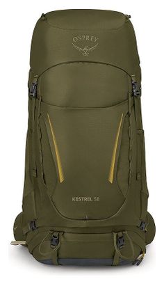Zaino da trekking Osprey Kestrel 58 verde da uomo