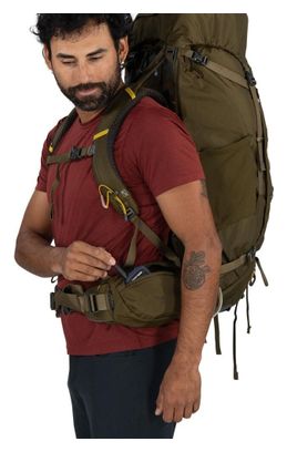 Zaino da trekking Osprey Kestrel 58 verde da uomo