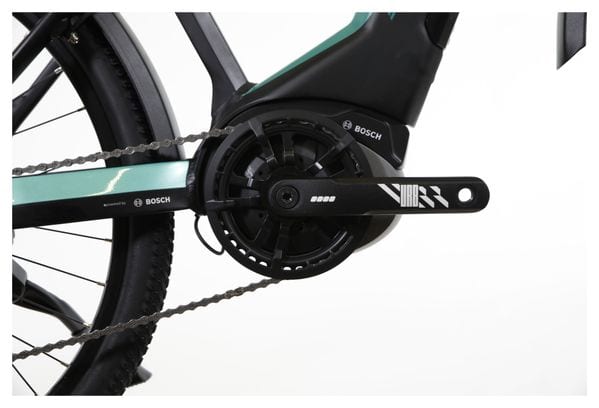 Bicicletta da esposizione - Sunn Urb Sleek Mixed Electric City Bike Shimano Altus 9V 400 Wh 650b Nero / Turchese 2023