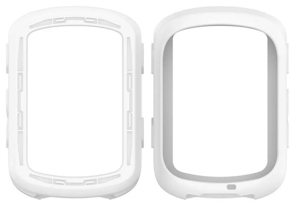Velkyne Silikonschutzhülle für Garmin Edge 540 / 840 Weiß Stoßfest und kratzfest