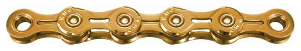 Chaine KMC X11EL Ti-N 118 Maillons Or