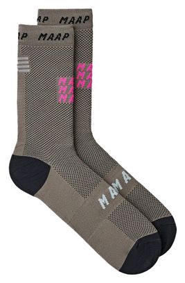 Chaussettes Maap Eclipse Marron/Noir