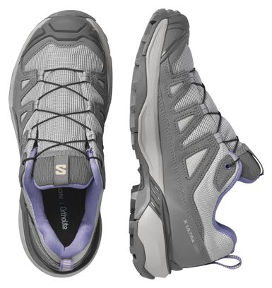 Scarpe da trekking Salomon X Ultra 360 Leather GTX Grigio da donna