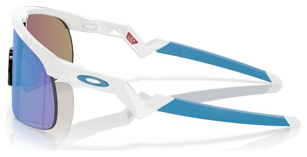 Lunettes Enfant Oakley Resistor Polished White / Prizm Sapphire / Réf : OJ9010-0723