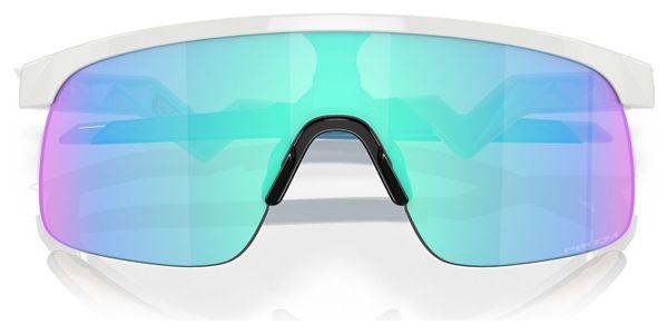 Lunettes Enfant Oakley Resistor Polished White / Prizm Sapphire / Réf : OJ9010-0723