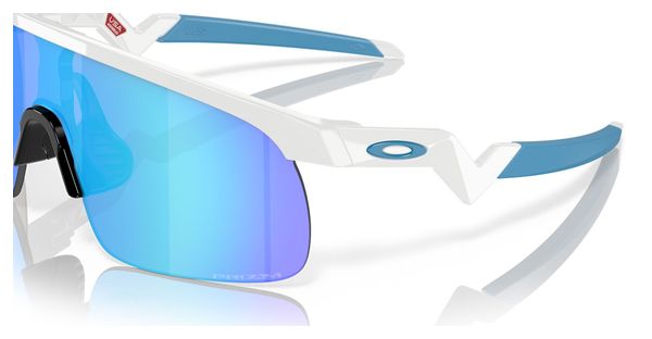 Oakley Resistor Polished White / Prizm Sapphire Kinderzonnebril / Ref : OJ9010-0723