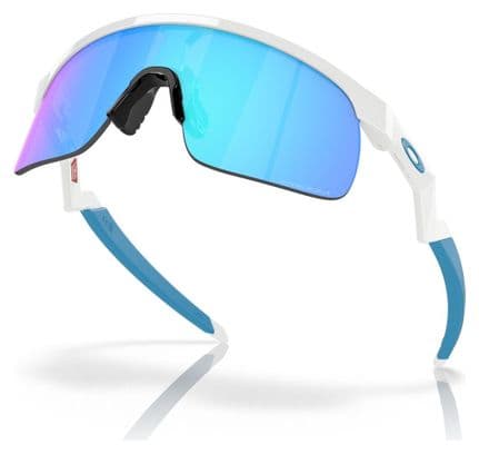 Oakley Resistor Polished White / Prizm Sapphire Kinderzonnebril / Ref : OJ9010-0723