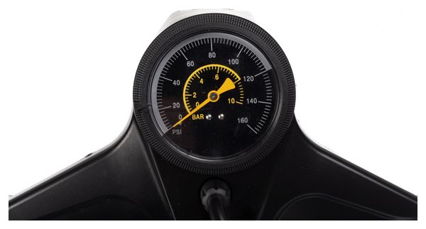 Pompe à Pied Neatt Oxygen (Max 160 psi / 11 bar) Noir
