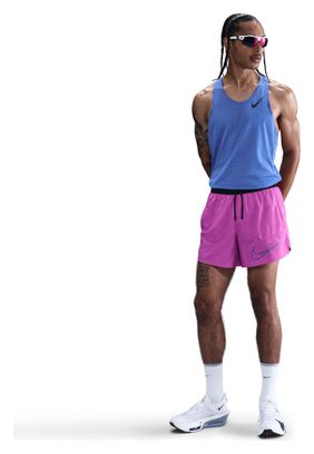 Heren Nike Stride 5in Purple Korte broek
