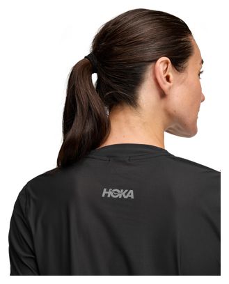 Hoka Airolite 2.0 Kurzarm-Shirt Schwarz Damen