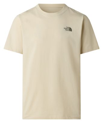 Maglietta The North Face Monte Graphic Beige da uomo
