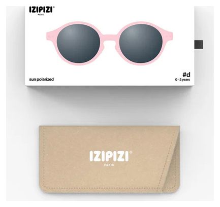 Occhiali da sole per bambini 12-36 mesi Izipizi #D Rosa polarizzati