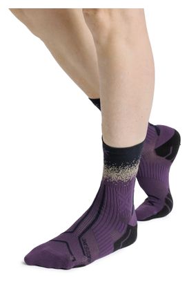 Chaussettes X-Socks Trailrun Terraskin Perform Crew Violet/Noir