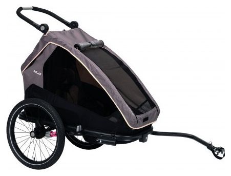 Rimorchio per bambini XLC Mono S 20'' Grigio Antracite Beige
