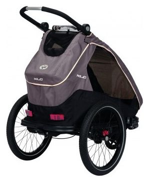 Rimorchio per bambini XLC Mono S 20'' Grigio Antracite Beige