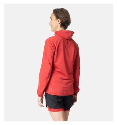 Odlo Zeroweight Waterproof Jacket Women Red