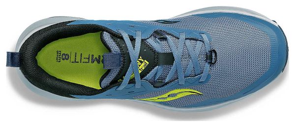 Chaussures Trail Sauconny Blaze TR Bleu Jaune Homme