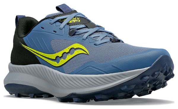 Trail Running Shoes Sauconny Blaze TR Blue Yellow