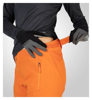 Pantalón Endura MT500 Burner II Naranja XS Mujer