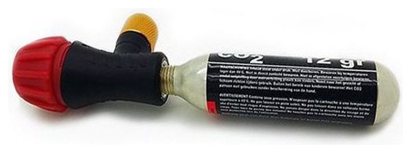 Gonfleur CO2 pour pneu de vélo   cartouche 12 gr .