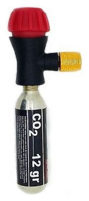 Gonfleur CO2 pour pneu de vélo   cartouche 12 gr .