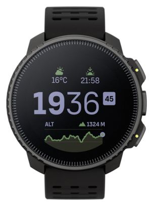 Suunto Vertical Steel Solar GPS Watch All Black