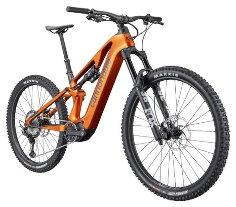 VTT Électrique Tout-Suspendu Cannondale Moterra SL 2 12V 600Wh Shimano 85Nm MX (29/27.5'') Orange T.M 163/175cm - Produit Reconditionné